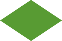 White box contain Green color diamond shape