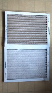 dirty vs clean ac filter