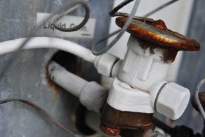 Frozen AC Unit Valve