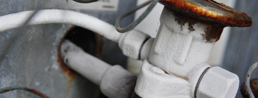 Frozen AC Unit Valve
