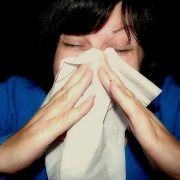 sneezing due to allergies