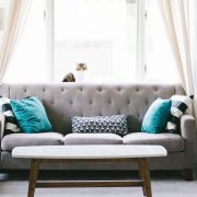 well ventilated living room