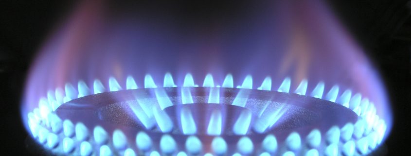 Gas flame