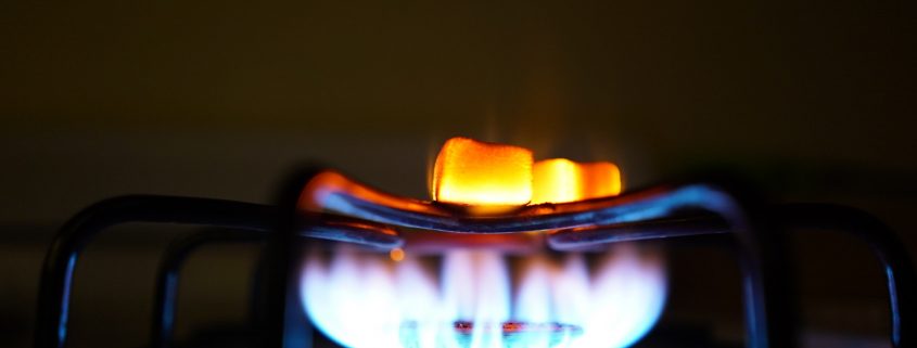 Gas flame