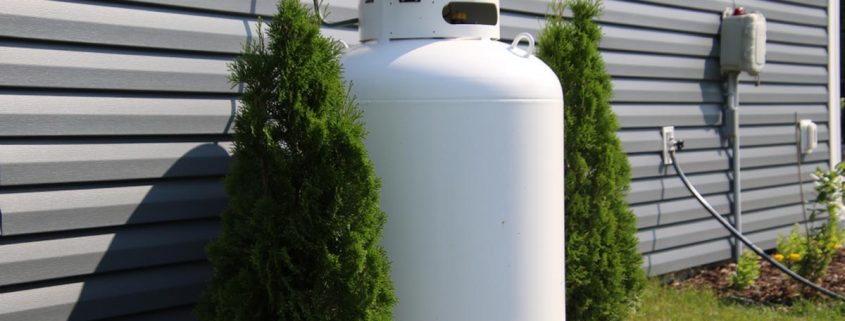 warning signs with your propane tank
